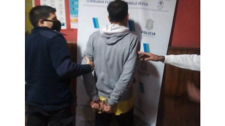 Golpeó y secuestro a su pareja, fue aprehendido